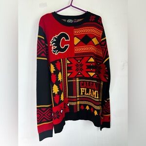 NHL Calgary Flames Christmas Sweater